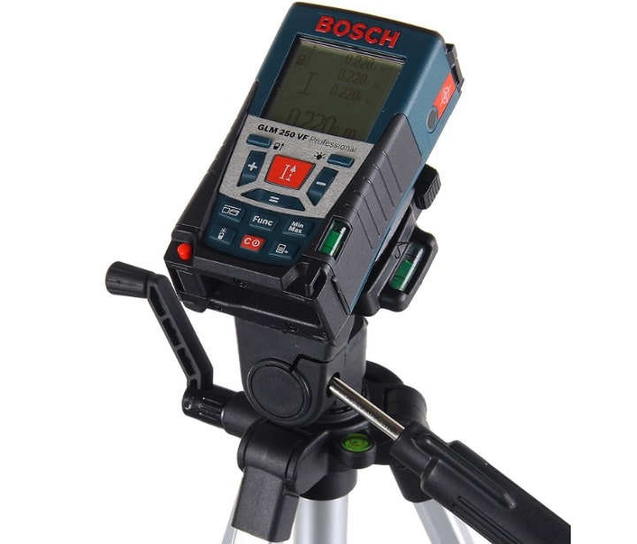 Máy đo khoảng cách laser Bosch GLM 250 VF cung cấp phép đo chính xác