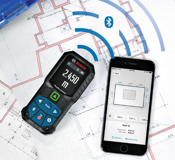  Máy đo khoảng cách Bosch GLM 50-27 CG có giao diện thân thiện với người dùng