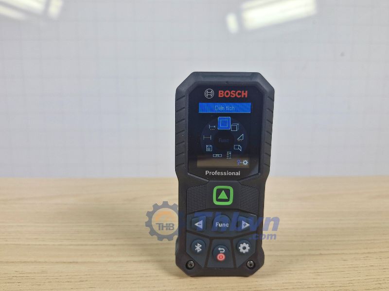 Bosch GLM 50-27 CG được thiết kế tia laser xanh