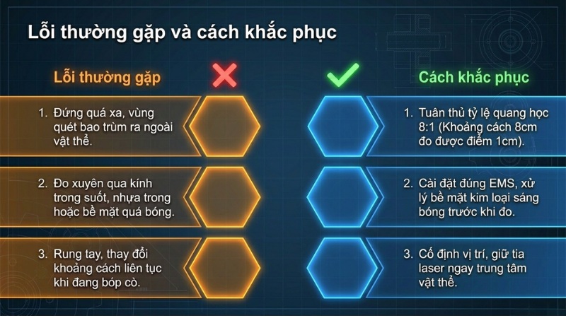 Một số lỗi thường gặp và cách khắc phục khi dùng Fluke 59 Max