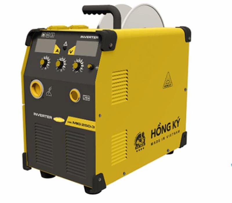Máy hàn Hồng Ký HK MIG 250-3 sở hữu thiết kế chắc chắn