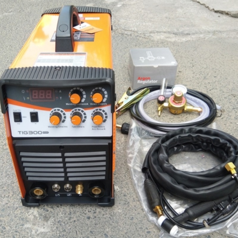 Trọn bộ phụ kiện khi mua máy hàn Jasic TIG 300 W229