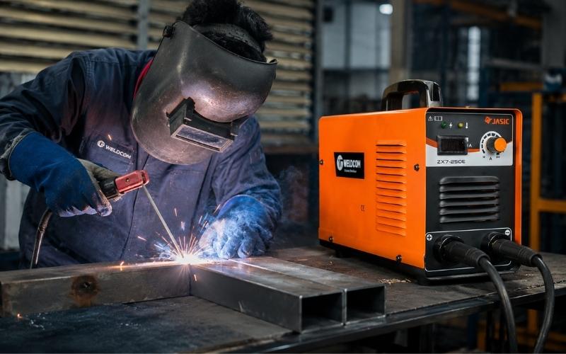 Jasic ZX7 250E có thể đáp ứng nhiều mức dòng khác nhau