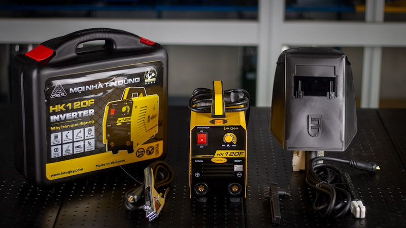 Hồng Ký HK 120F đảm bảo an toàn cho người dùng trong quá trình hàn 