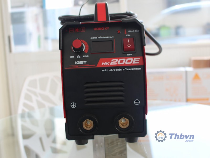 Máy hàn que Hồng Ký HK200E phù hợp với gia đình và xưởng nhỏ 