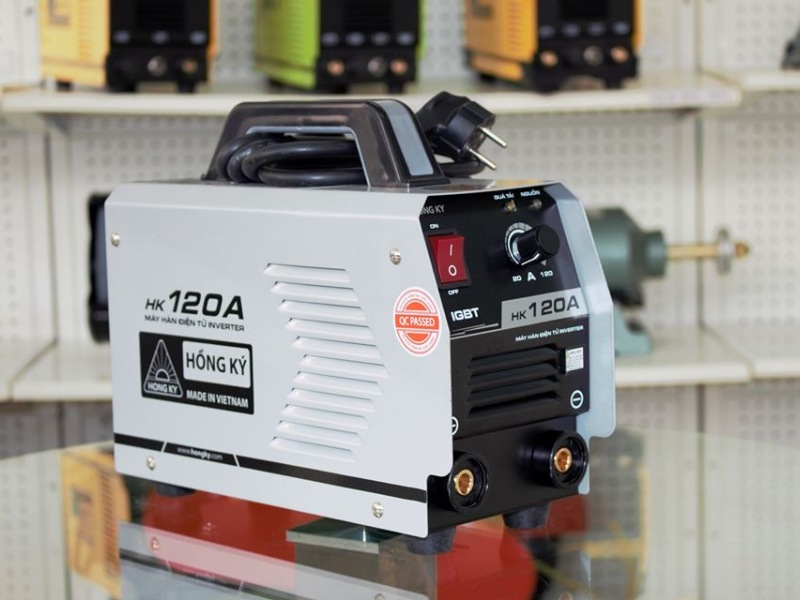 Hồng Ký HK120A phù hợp dùng trong gia đình và xưởng nhỏ 