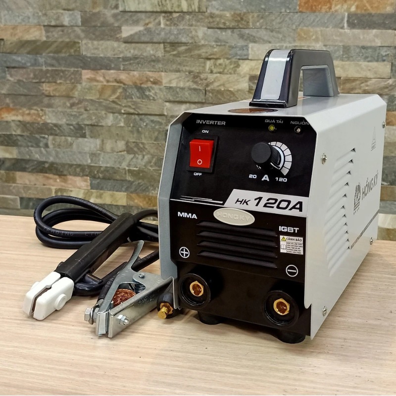 Máy hàn Hồng Ký HK120A nhỏ gọn nhưng bền bỉ 