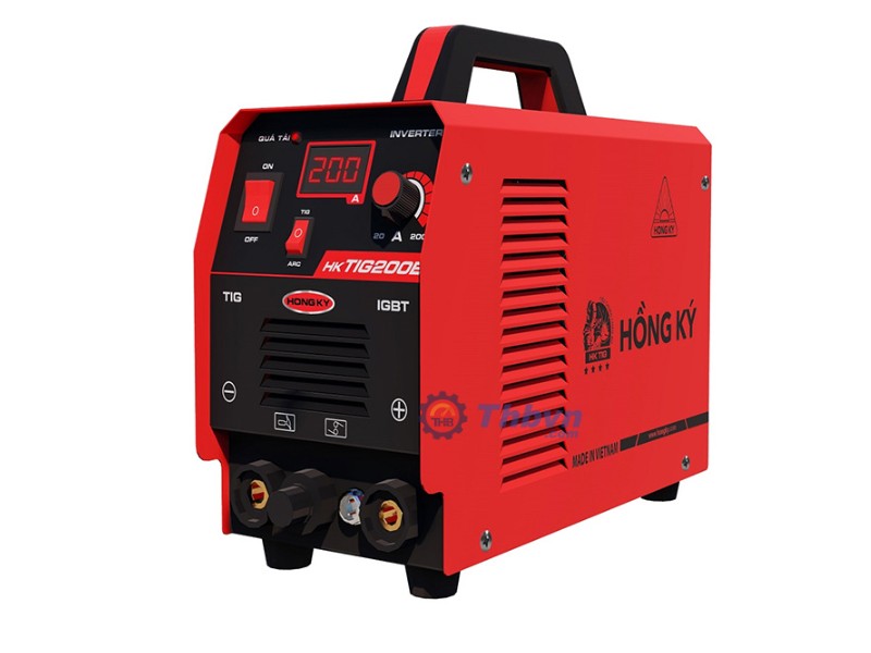 HK TIG 200E sở hữu công suất mạnh mẽ, hàn đa năng 