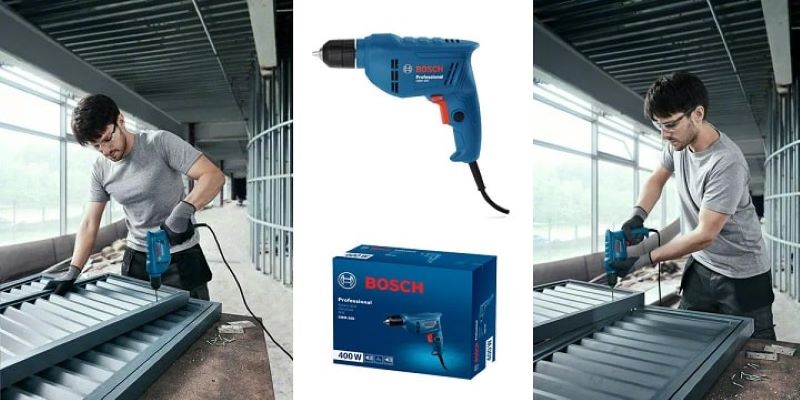 Máy khoan bắn vít Bosch GBM 400 đa năng