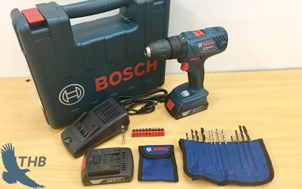 Máy khoan pin Bosch 18V thương hiệu hàng đầu của Đức