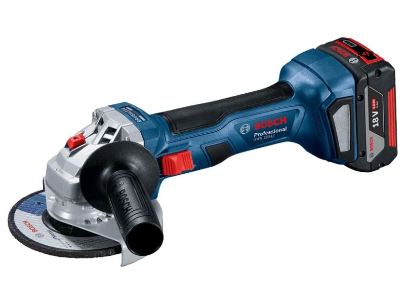 Bosch GWS 180-LI thiết kế nhỏ gọn