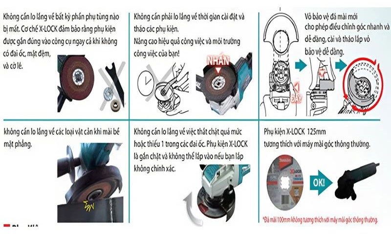 Công nghệ X-lock hiện đại