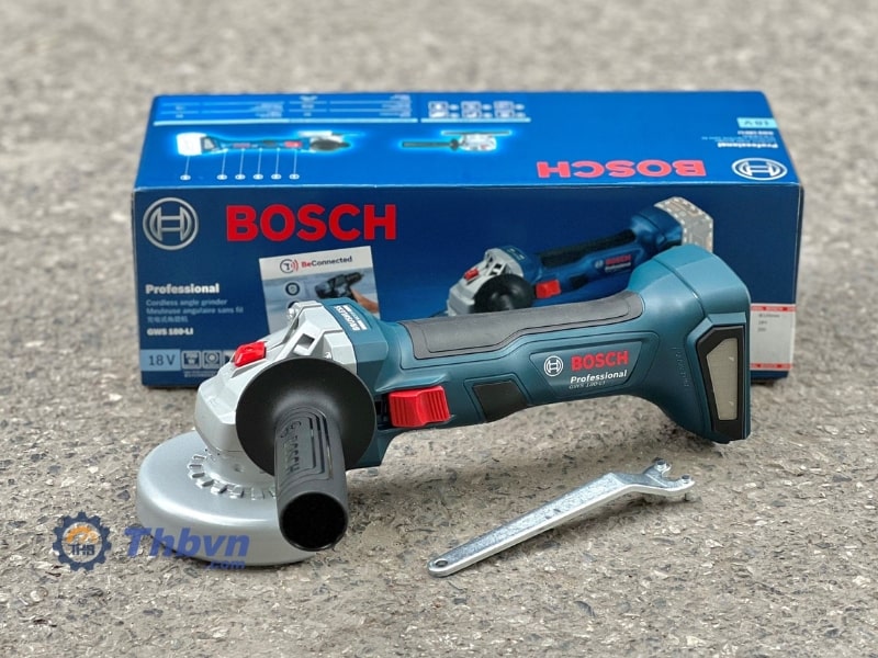 Bosch GWS 180-LI - máy mài góc sử dụng nguồn pin 18V