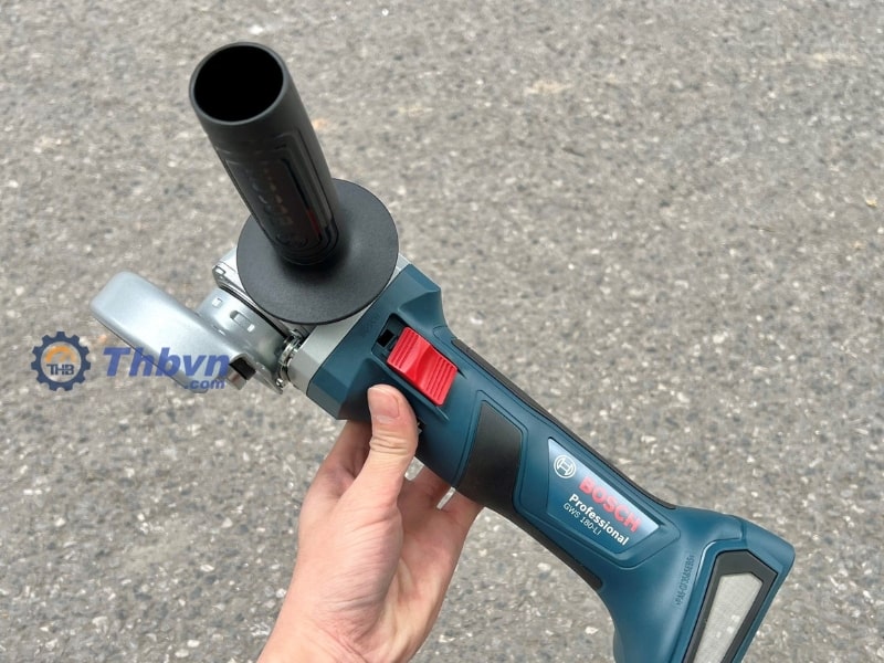 Máy mài Bosch GWS 180-LI xử ký hiệu quả nhiều loại vật liệu