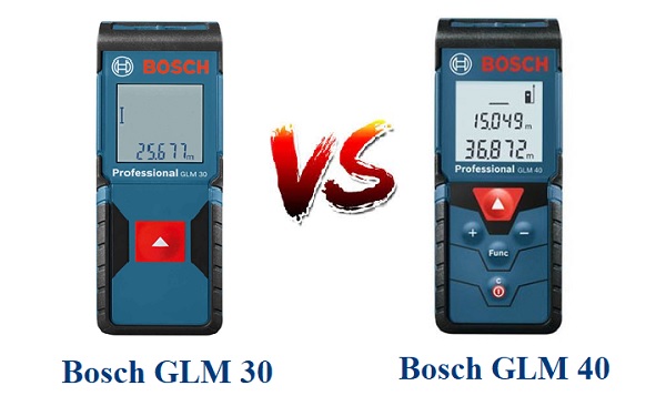 Bosch GLM 30 vs GLM 40