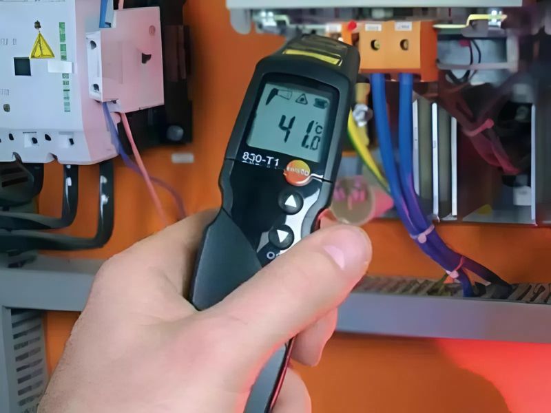 Súng đo nhiệt độ hồng ngọai Testo 830-T1 cho khả năng đo chính xác cao