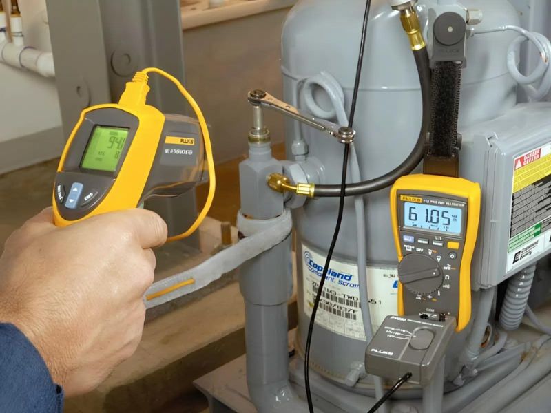 Hướng dẫn sử dụng máy đo hồng ngoại Fluke 561