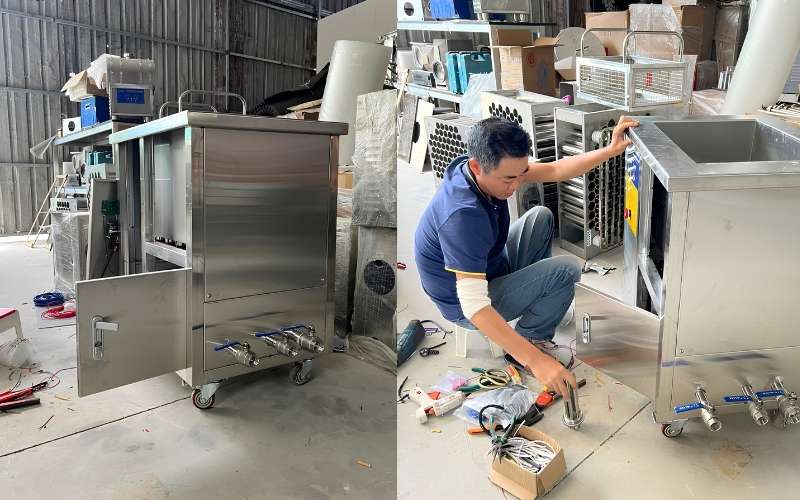 Máy rửa siêu âm 30L phù hợp với nhu cầu làm sạch quy mô vừa đến lớn