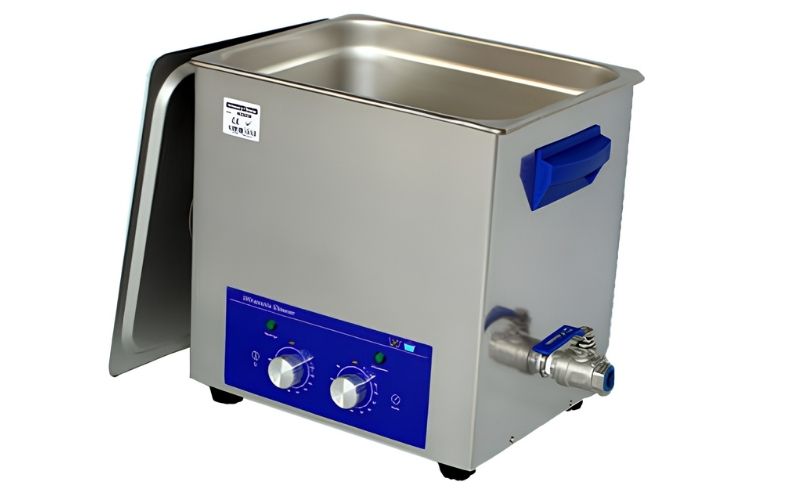 Máy vệ sinh trang sức sóng siêu âm gia nhiệt Derui DR-MH100 10 lít