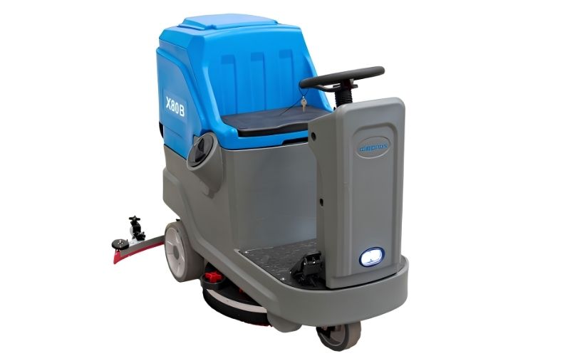 Máy lau sàn liên hợp ngồi lái CleproX X80B 