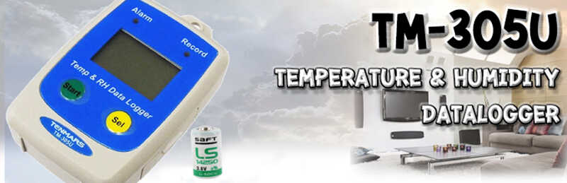 Nhiệt ẩm kế tự ghi TM-305U được dùng nhiều trong cuộc sống