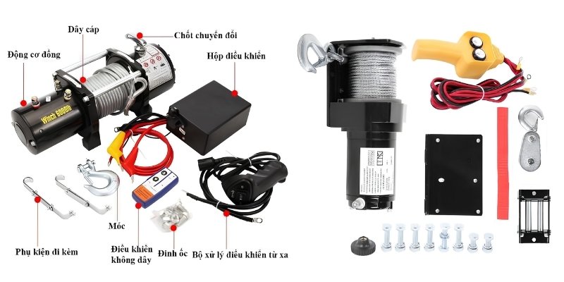 Nguyên lý hoạt động của tời điện xây dựng