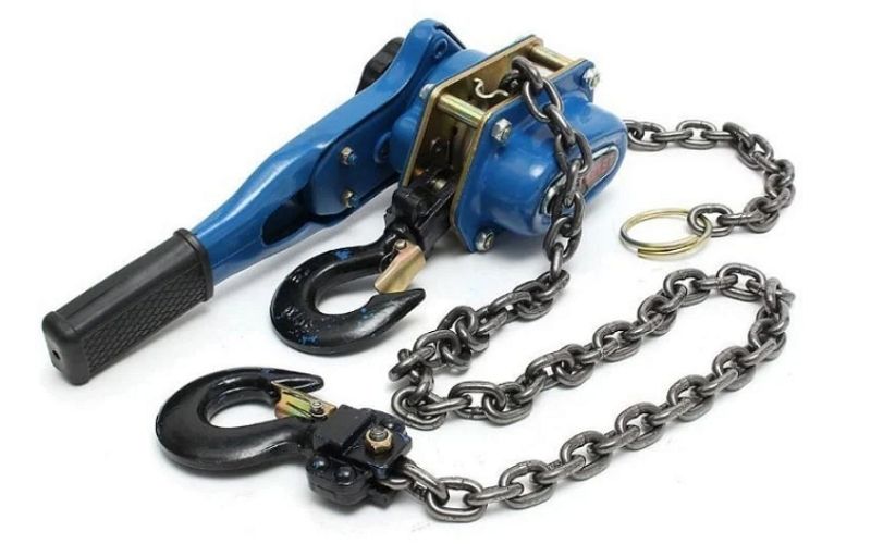 Pa lăng xích lắc tay 1 tấn DOSU 1T-1.5M