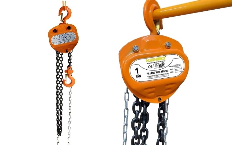 Pa lăng xích kéo tay 1 tấn KENBO KB1T-5M