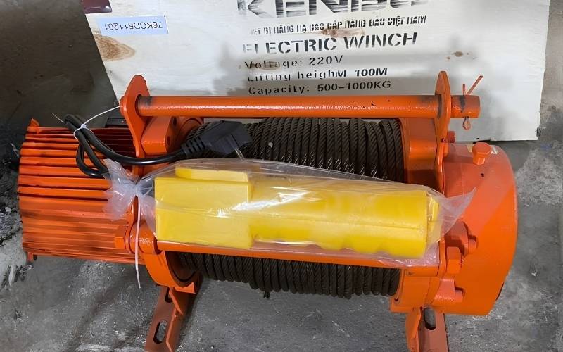 Tời điện KENBO KCD500/1000-60m 220V