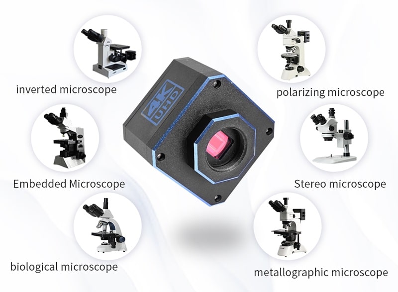 HY-6805 kết nối được với nhiều dòng kính hiển vi khác