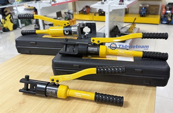 Kìm bấm cos thủy lực mới tại Máy đo chuyên dụng