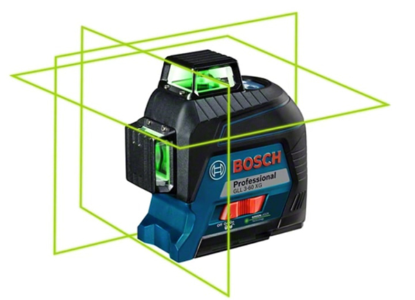 Máy cân bằng laser tia xanh Bosch GLL 3-60 XG