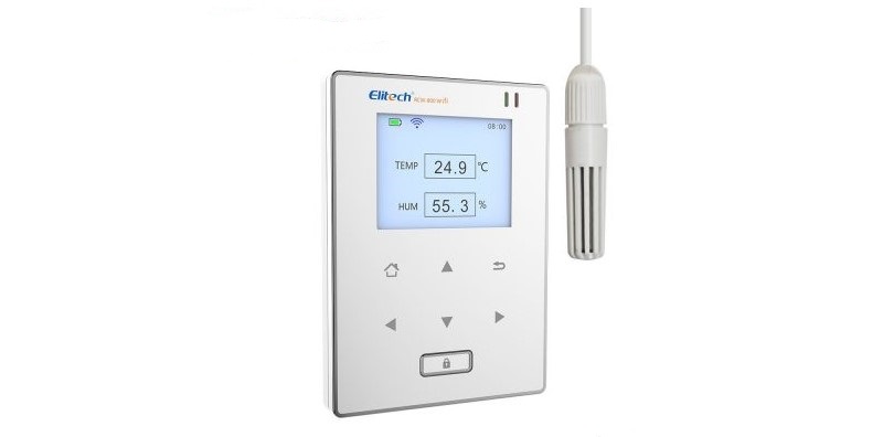 Đặc điểm của bộ ghi dữ liệu nhiệt độ độ ẩm WIFI Elitech RCW-800