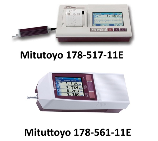 Hai máy đo độ nhám Mitutoyo có độ bền cao, nhỏ gọn