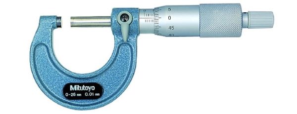 Panme đo ngoài cơ khí Mitutoyo 103-137 dải đo 0-25mm