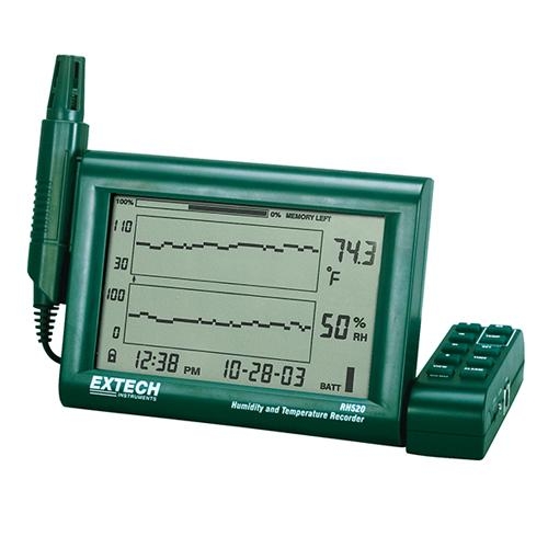 Máy ghi biểu đồ nhiệt độ độ ẩm Extech RH520A