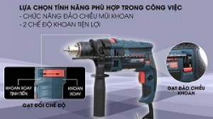 Đánh giá máy khoan động lực Bosch GSB 16 RE