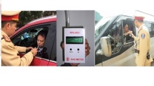 Máy đo độ cồn trong hơi thở bỏ túi của THB Việt Nam cho biết khi nào bạn không nên lái xe