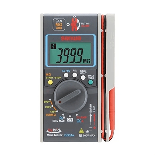 Đồng hồ đo cách điện và đo dòng Sanwa DG34A