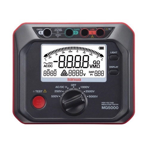 Đồng hồ đo điện trở cách điện Sanwa MG5000
