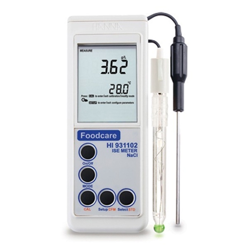 Máy đo độ mặn trong thực phẩm HACCP Hanna HI931102
