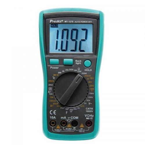 Đồng hồ đo điện tử Proskit MT-1270
