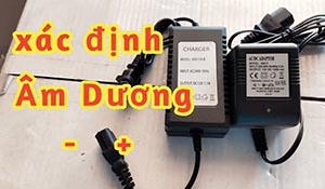 Cách xác định cực âm dương adapter bằng đồng hồ VOM