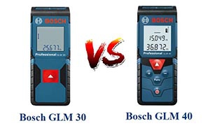 Điểm giống và khác nhau của máy đo khoảng cách Bosch GLM 30 vs GLM 40