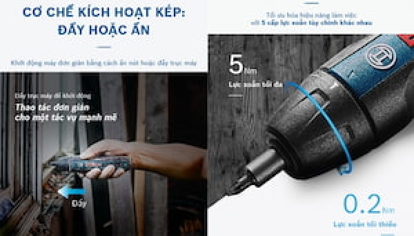 Máy vặn vít Bosch Go Gen 2 có đáng mua? Đánh giá chi tiết