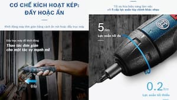 Máy bắn vít pin Bosch: Nên chọn mua model nào?