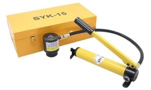 Review chân thực A-Z về máy đột lỗ thủy lực cầm tay SYK-15
