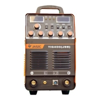 Bảng điều khiển ở mặt trước của Jasic Tig 400 J98