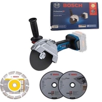 Máy mài góc pin Bosch GWS 18V‑180 PC SOLO 180 mm