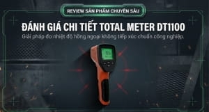Có nên mua súng đo nhiệt độ hồng ngoại DT1100? Review chi tiết nhất
